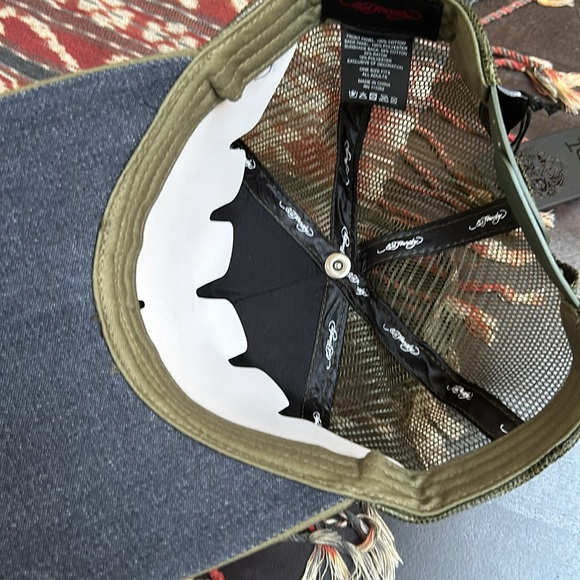 Ed Hardy Tattoo Trucker Hat - Picture 5 of 9